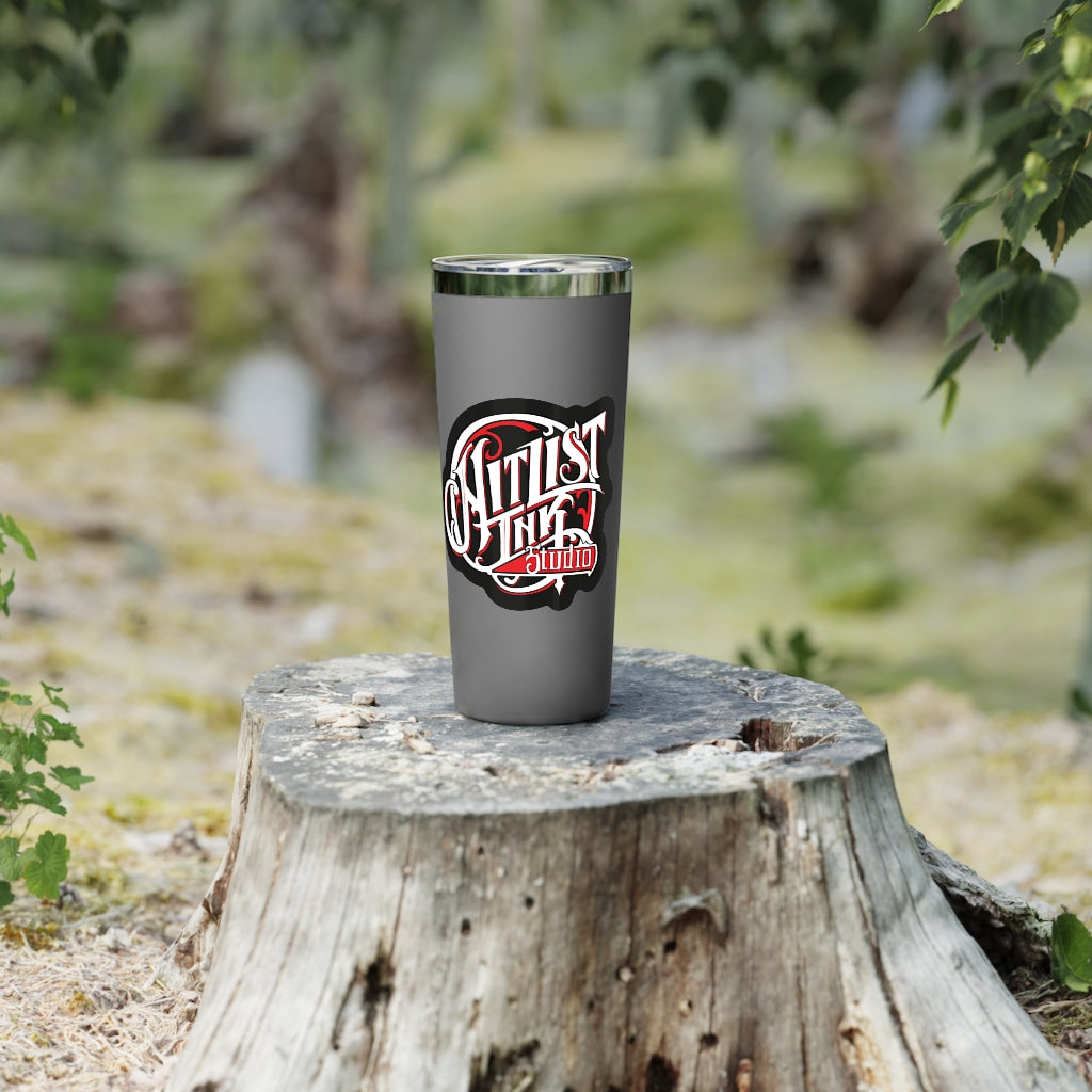 Hitlist round logo Tumbler