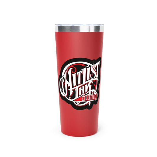 Hitlist round logo Tumbler