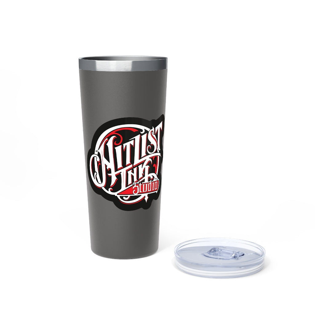 Hitlist round logo Tumbler