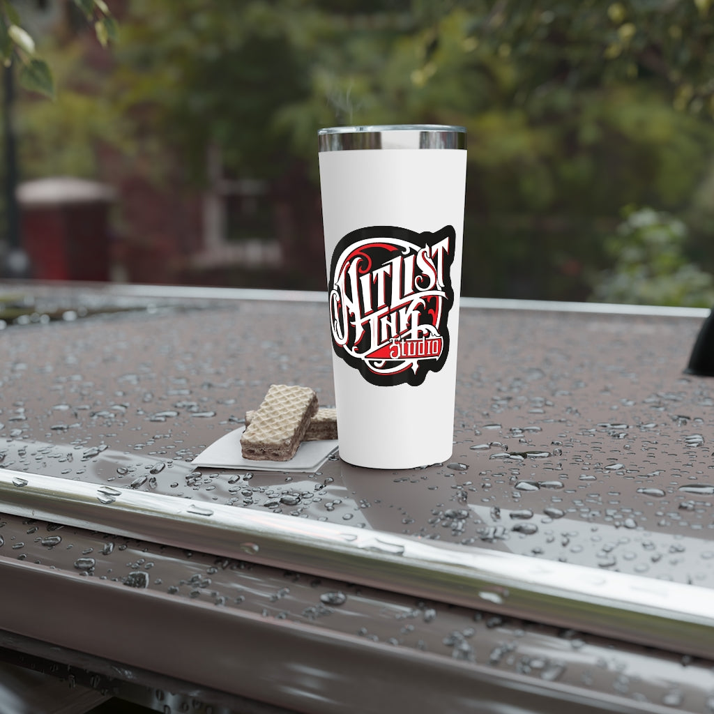 Hitlist round logo Tumbler