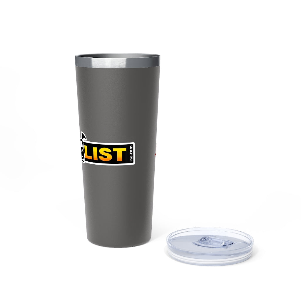 BUS BROS Copper Vacuum Insulated Tumbler, 22oz