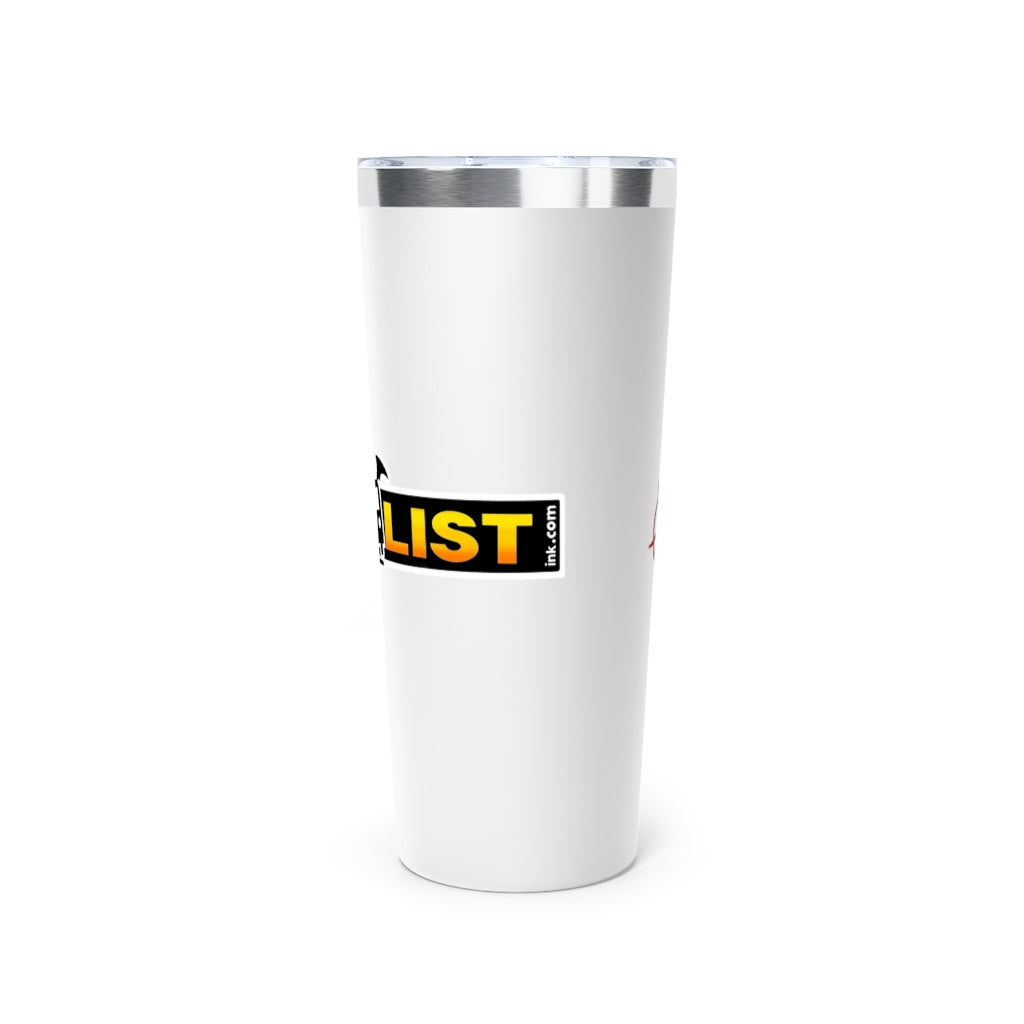 BUS BROS Copper Vacuum Insulated Tumbler, 22oz