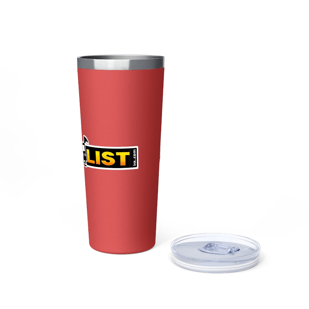 BUS BROS Copper Vacuum Insulated Tumbler, 22oz