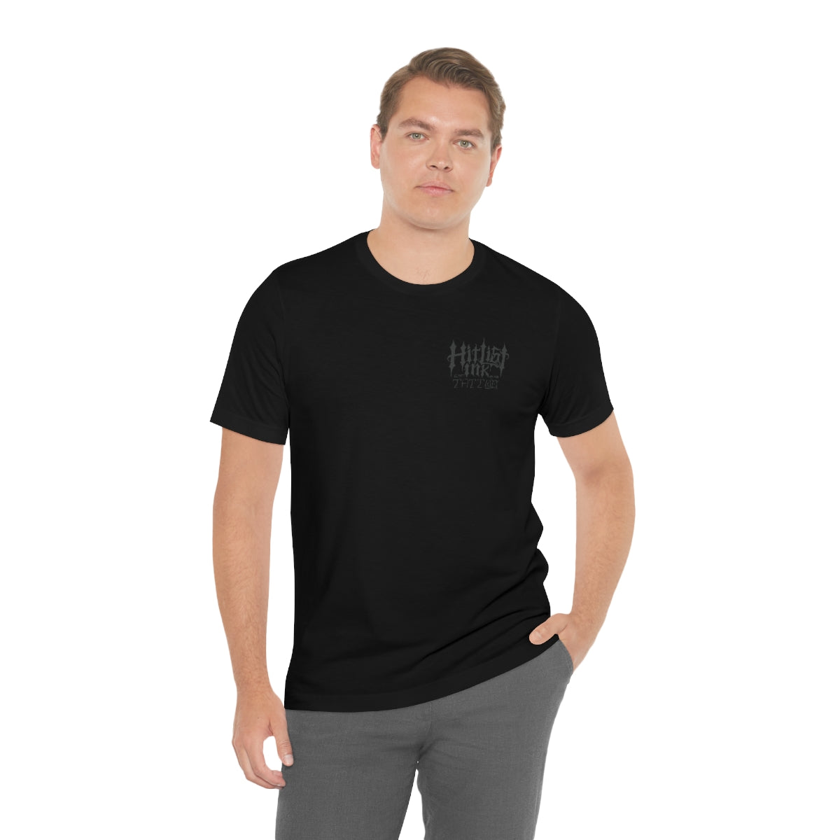 Midnight Jagged Logo premium tee