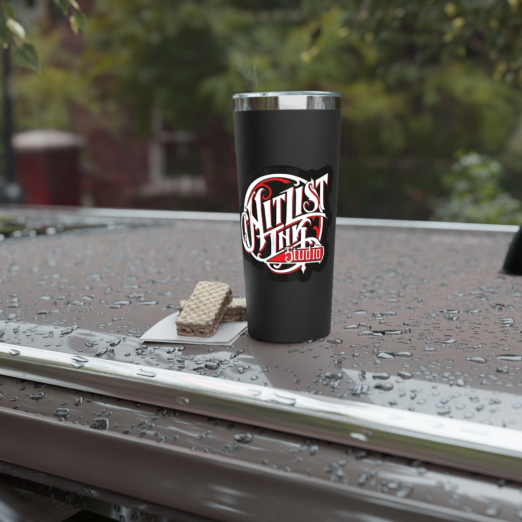 Hitlist round logo Tumbler