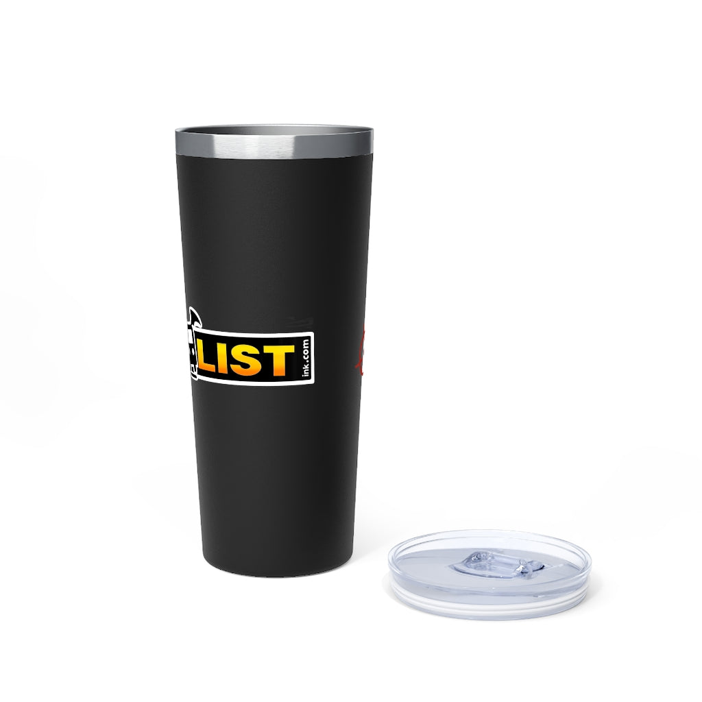 BUS BROS Copper Vacuum Insulated Tumbler, 22oz