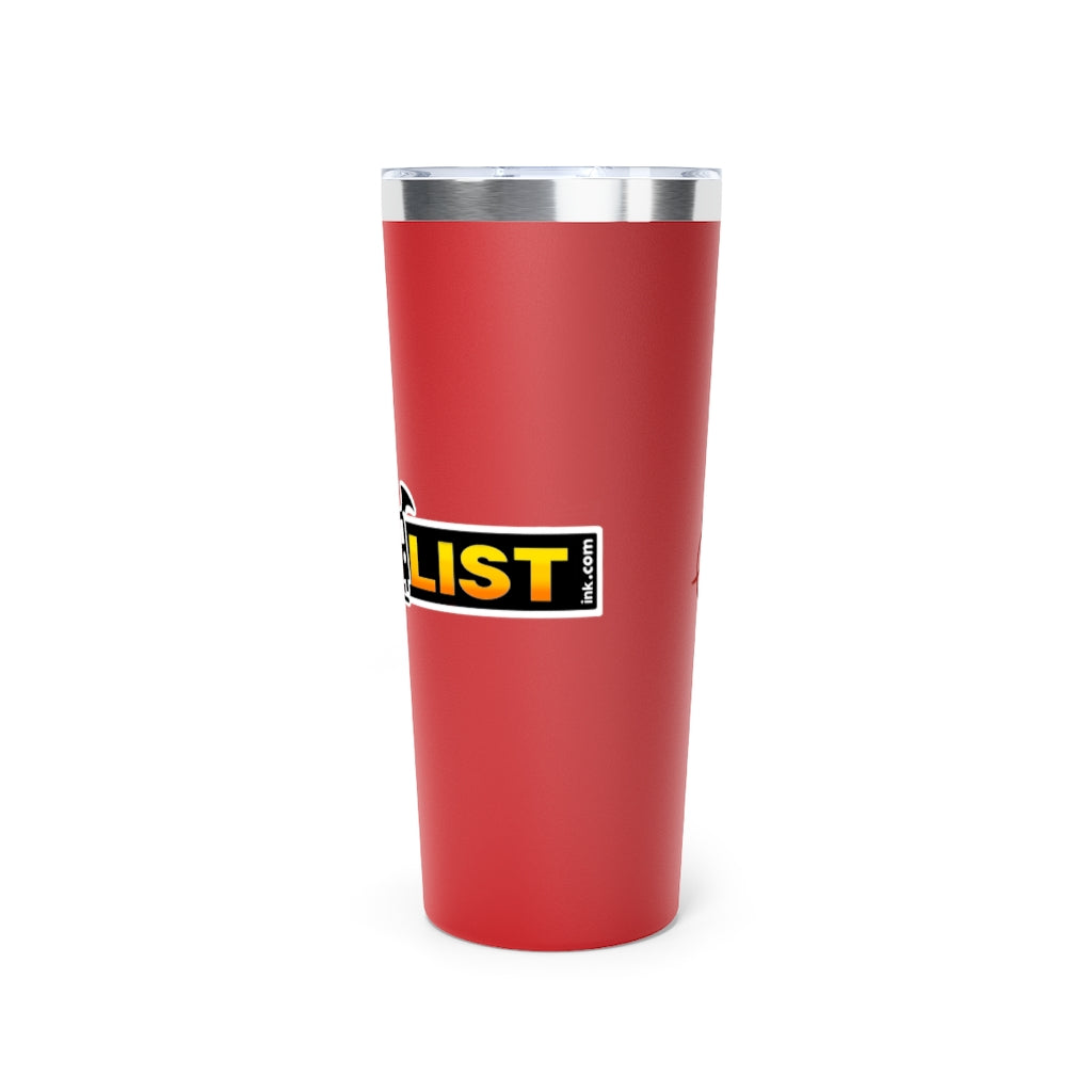 BUS BROS Copper Vacuum Insulated Tumbler, 22oz
