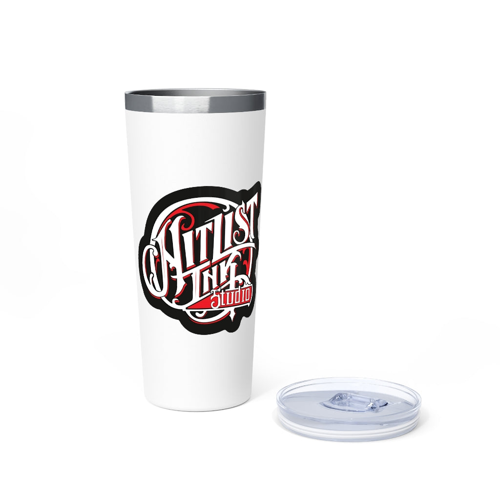 Hitlist round logo Tumbler