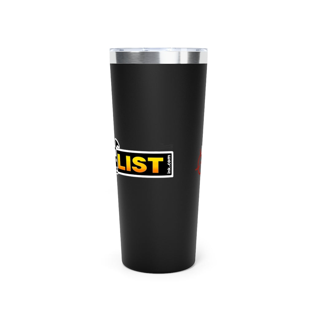 BUS BROS Copper Vacuum Insulated Tumbler, 22oz