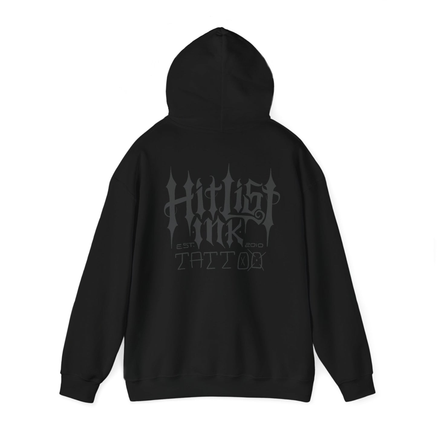 Midnight jagged logo hoodie