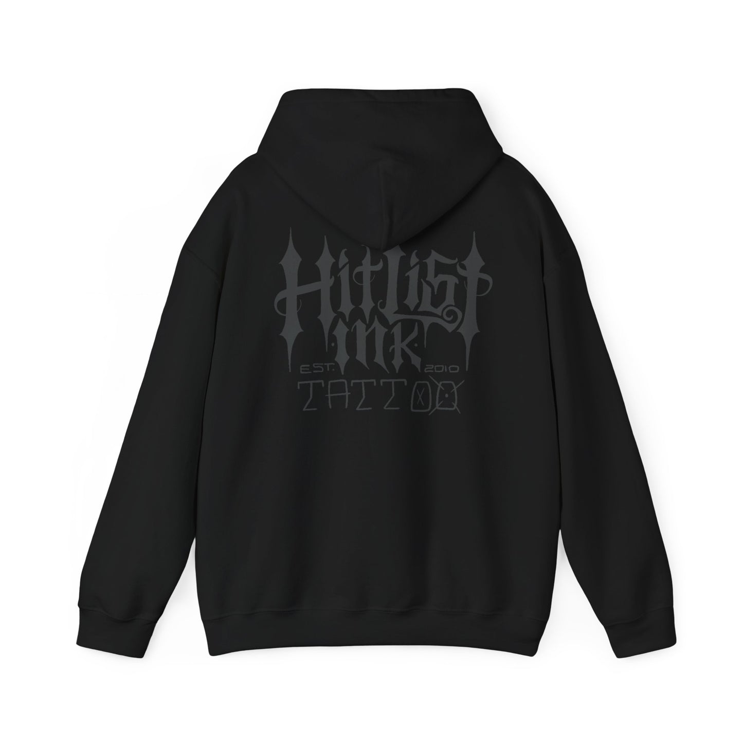 Midnight jagged logo hoodie