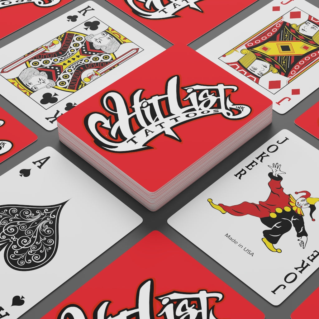 Hitlist Custom Poker Cards