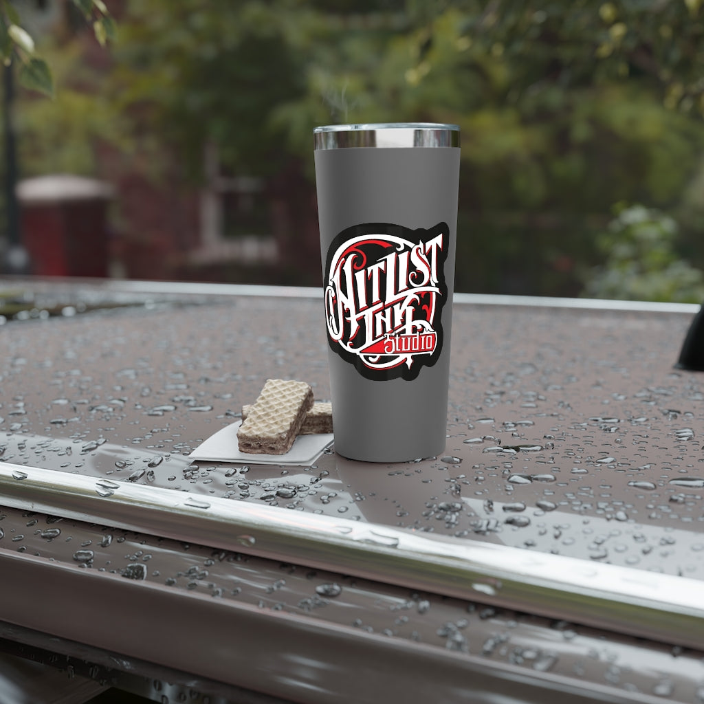 Hitlist round logo Tumbler