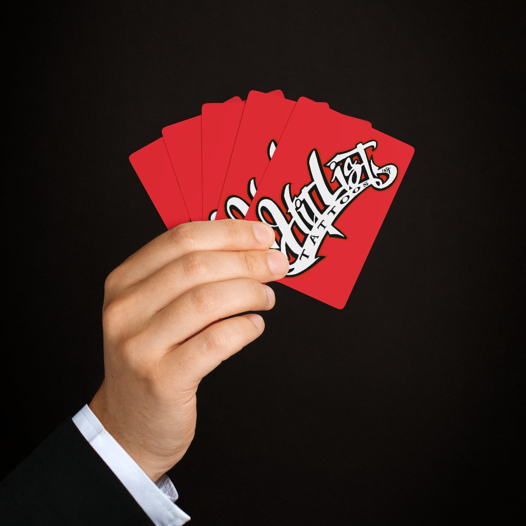 Hitlist Custom Poker Cards